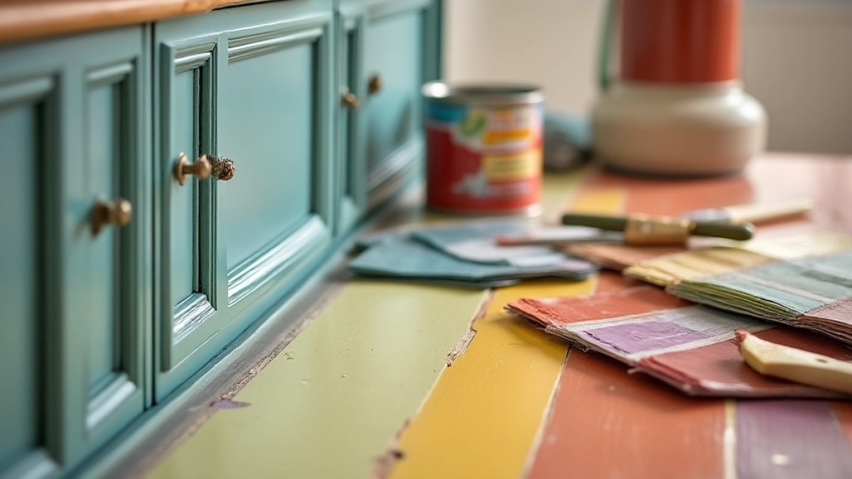 Jaka farba na lakierowane meble