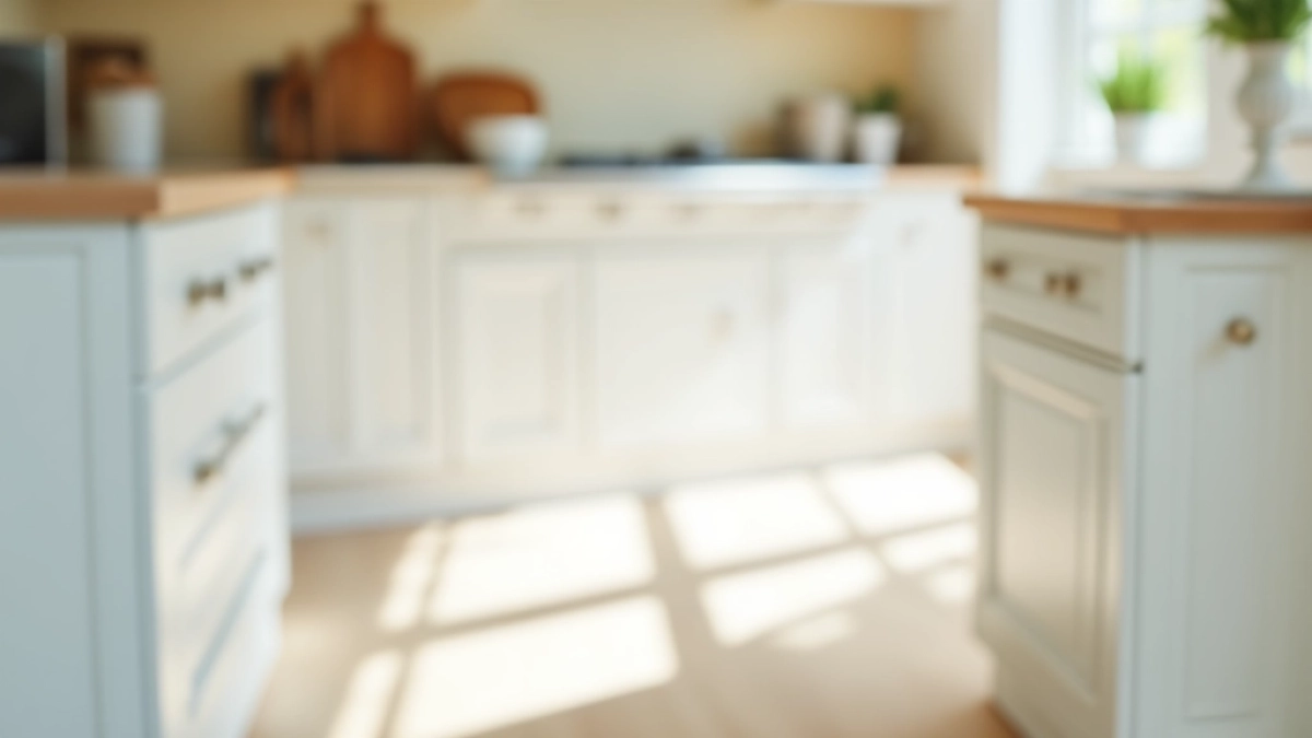 Jaki kolor ścian do białych mebli w kuchni