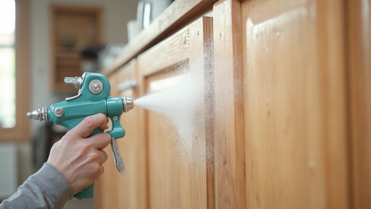 PISTOLET do malowania mebli kuchennych