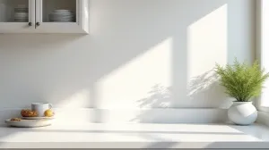 Białe meble jaki blat