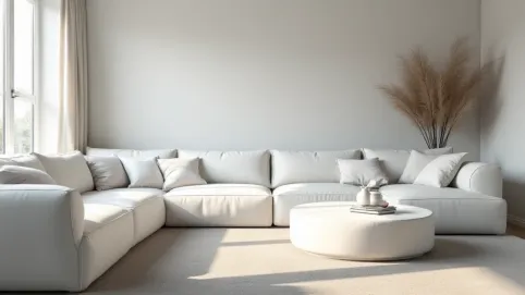 Biało szare meble jaki kolor ścian