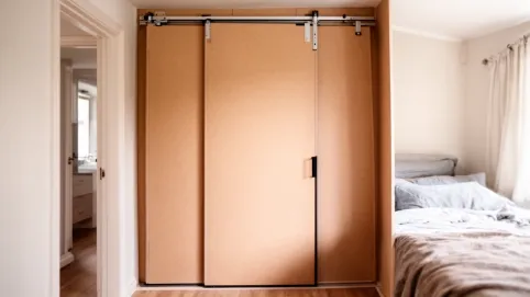 Jak zrobić drzwi przesuwne z płyty meblowej