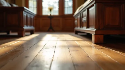 Jaka podłoga do drewnianych mebli