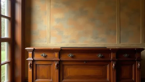 Jaka tapeta do drewnianych mebli