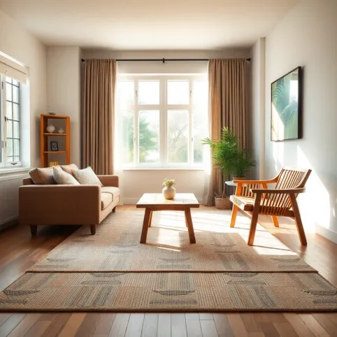 Jaki dywan do drewnianych mebli