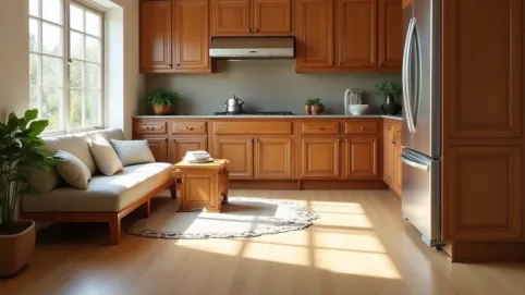 Jaki kolor podłogi do mebli dąb sonoma