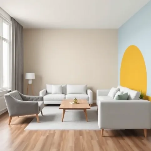 Jaki kolor ścian do biało szarych mebli