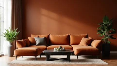 Jaki kolor ścian do brązowych mebli