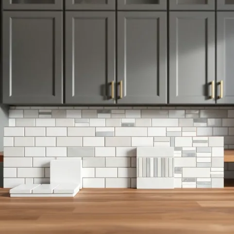 Jakie płytki do szarych mebli kuchennych