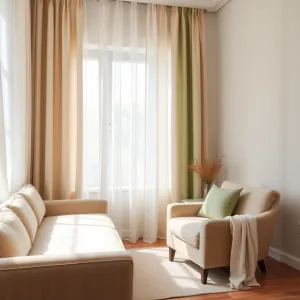 Jakie zasłony do beżowych mebli