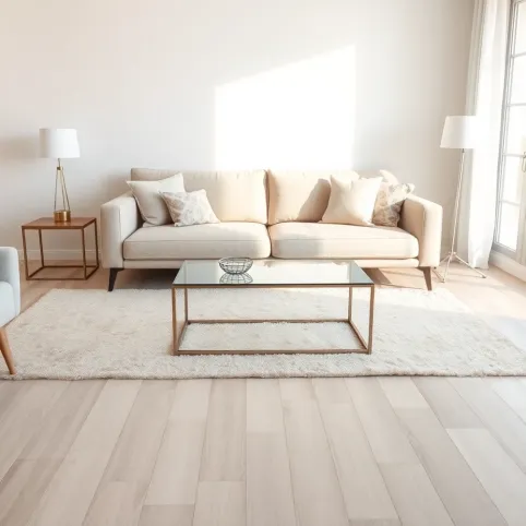 jasna podłoga jakie meble