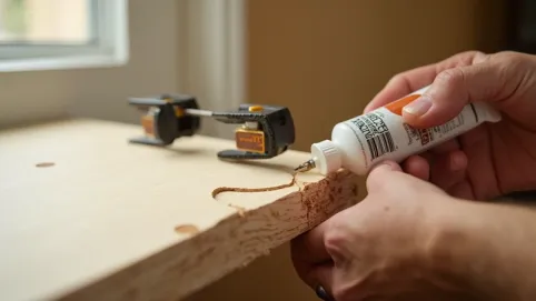 Naprawa mebli z płyt wiórowych