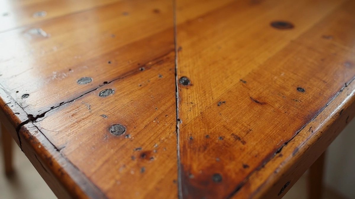 Wosk do mebli z okleiny