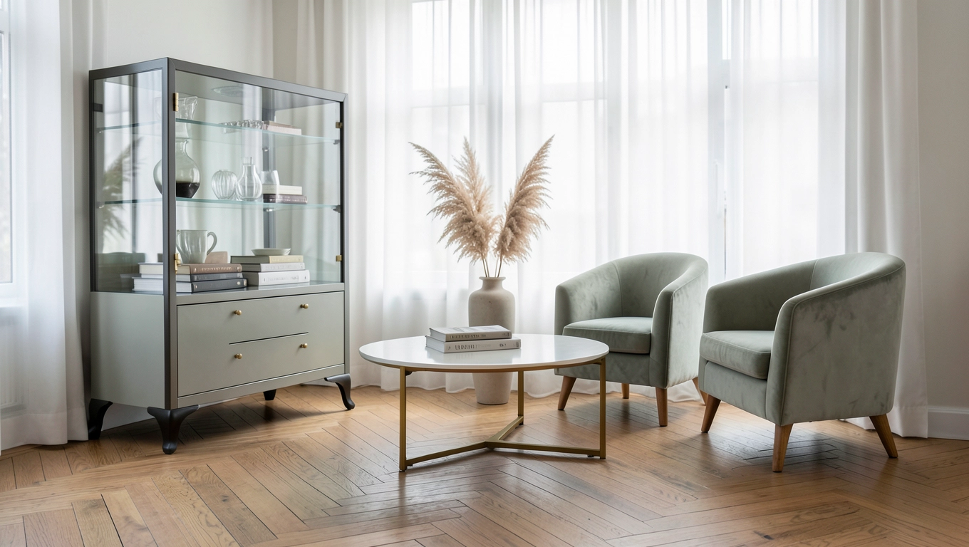 eleganckie stylowe meble do salonu